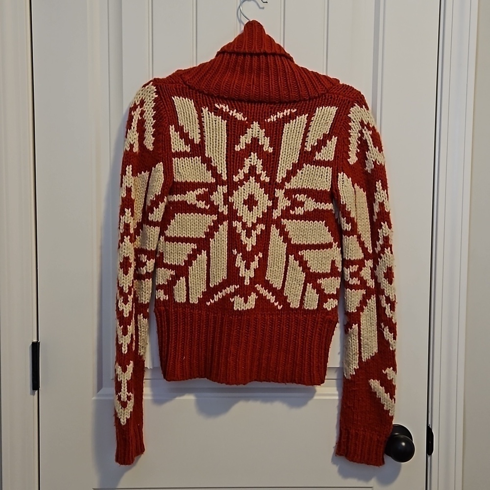Red American Eagle Knit Sweater Size XS - Picture 2 of 5
